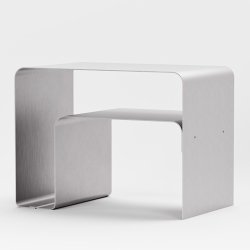 Rau Studio BALU_02 Sofabord 60cm Aluminium