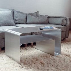 Rau Studio BALU_03 Sofabord 80cm Aluminium