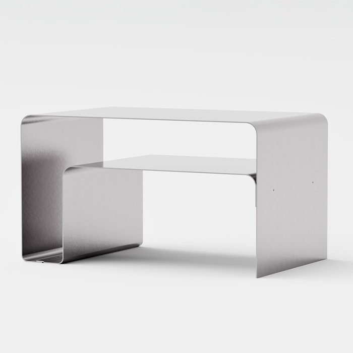 Rau Studio BALU_03 Sofabord 80cm Aluminium