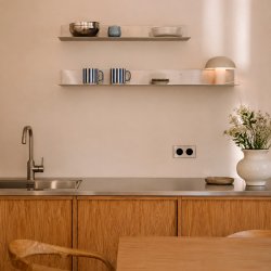 Rau Studio EDGE_02 Sv�vehylde 80cm Aluminium