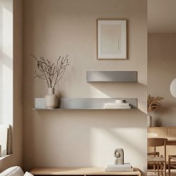 Rau Studio EDGE_02 Sv�vehylde 80cm Aluminium