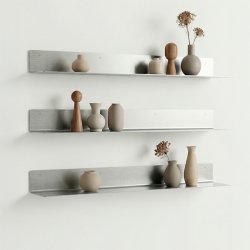 Rau Studio EDGE_02 Sv�vehylde 80cm Aluminium