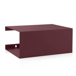 ReCollector BoxShelf Maroon Red