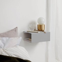 ReCollector BoxShelf Stone Silver