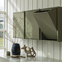 ReCollector Recycling Box Oak Green