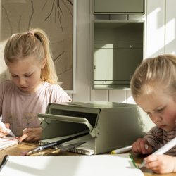 ReCollector Recycling Box Oak Green