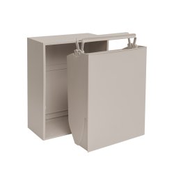 ReCollector Recycling Box Silver Cloud Grey