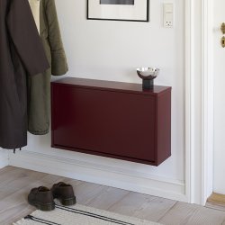 ReCollector Sko Box NARROW Maroon Red