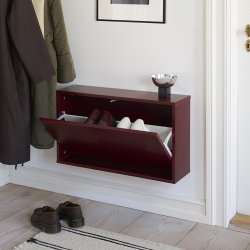 ReCollector Sko Box NARROW Maroon Red