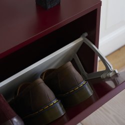 ReCollector Sko Box NARROW Maroon Red