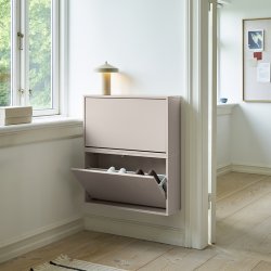 ReCollector Sko Box NARROW Silver Cloud Grey
