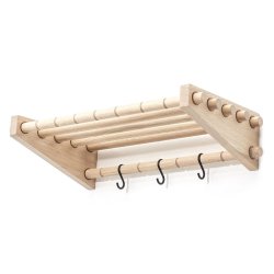 Roon &amp; Rahn Moodrack Hattehylde - Lys Eg - 52 cm