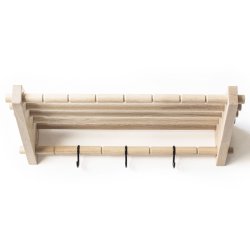 Roon &amp; Rahn Moodrack Hattehylde - Lys Eg - 52 cm