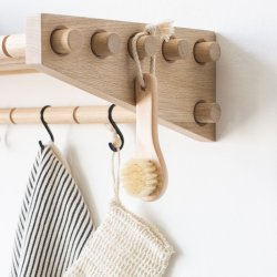 Roon &amp; Rahn Moodrack Hattehylde - Lys Eg - 52 cm