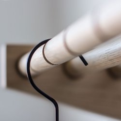 Roon &amp; Rahn Moodrack Hattehylde - Lys Eg - 52 cm