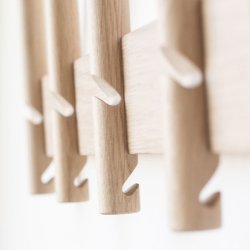 We Do Wood Reces Knagerkke - 48 cm - Lys Eg