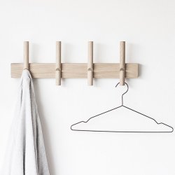 We Do Wood Reces Knagerkke - 48 cm - Lys Eg