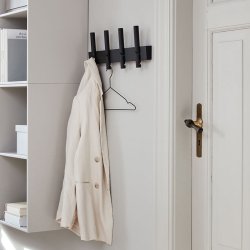 We Do Wood Reces Knagerkke - 48 cm - Sortlakeret Eg