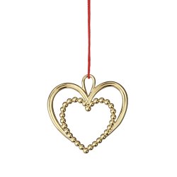 Rosendahl Karen Blixen Perle Hjerte Forgyldt