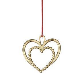 Rosendahl Karen Blixen Perle Hjerte Forgyldt