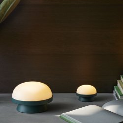 Rosendahl Soft Spot Solar Dots Lampe Forest Green 21 cm