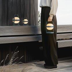 Rosendahl Soft Spot Solar Circular Lampe H18,5 cm Forest Green