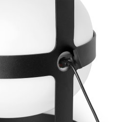 Rosendahl Soft Spot Solar Lampe H34 cm Sort