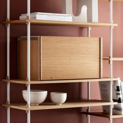 Moebe Storage Box - Eg/Hvid