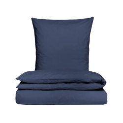 Sekan Sengetj Bomuldspercale Marinebl 140x200 cm