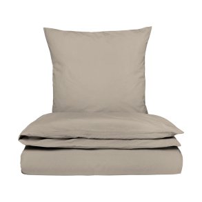 Sekan Sengetj Bomuldssatin Valnd Brun 140x200 cm