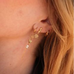 Sistie Alma reringe Blomst Forgyldt