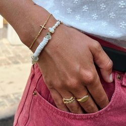 Sistie Believe Armbnd Forgyldt