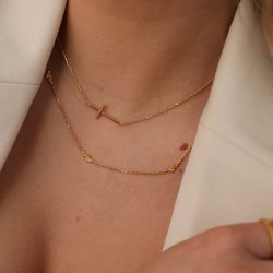 Sistie Believe Halskde Forgyldt