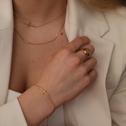 Sistie Believe Halskde Forgyldt