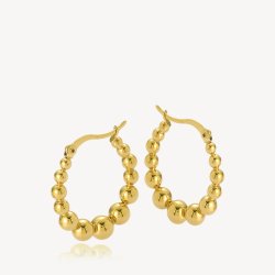 Sistie2ND Bubble Creoler Forgyldt