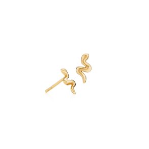 Sistie Petite Snake restikker - Forgyldt Slv