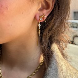 Sistie Rosa reringe Lange Forgyldt