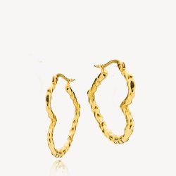 Sistie2ND Sia Creoler Large Forgyldt