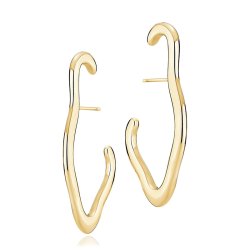 Sistie2ND x Signe Kragh Creoler Medium Forgyldt