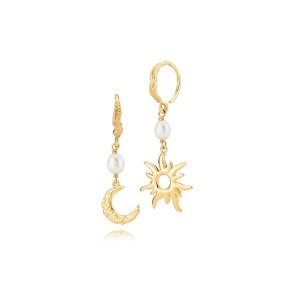 Sistie Universe reringe - Mne og Sol - Forgyldt Slv