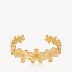 Sistie2ND Camellia Armring Forgyldt