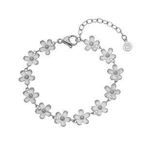 Sistie2ND Camellia Armbnd Stl