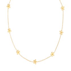 Sistie2ND Camellia Halskde Forgyldt