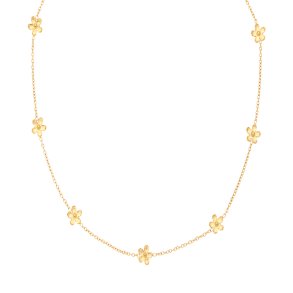 Sistie2ND Camellia Halskde Forgyldt