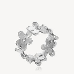 Sistie2ND Camellia Ring Stl