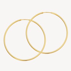 Sistie2ND Hoop Basic Creoler Large Forgyldt
