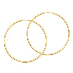 Sistie2ND Hoop Basic Creoler Large Forgyldt