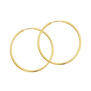 Sistie2ND Hoop Basic Creoler Medium Forgyldt