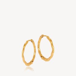 Sistie2ND Hoop Creoler Smal Forgyldt