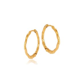 Sistie2ND Hoop Creoler Smal Forgyldt